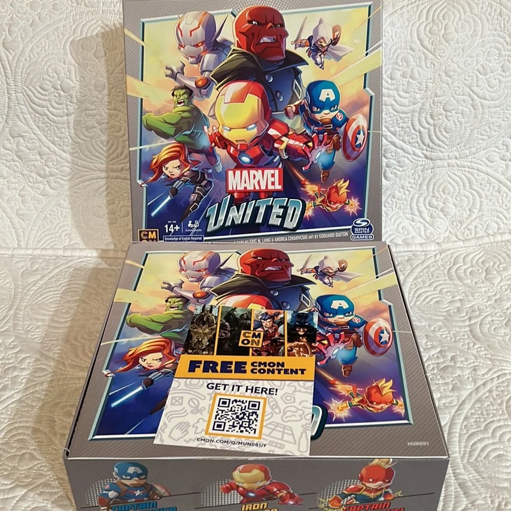 Marvel United Super Hero Cooperative‎ Strategy Card Game